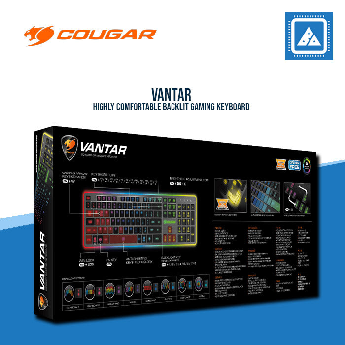COUGAR KEYBOARD VANTAR SCISSOR SWITCH Gaming Keyboard COUGAR KEYBOARD VANTAR SCISSOR SWITCH Gaming Keyboard